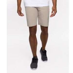 Travis Mathew Men’s Beck Flat Front Chino Hybrid Shorts Size 38 New with tags